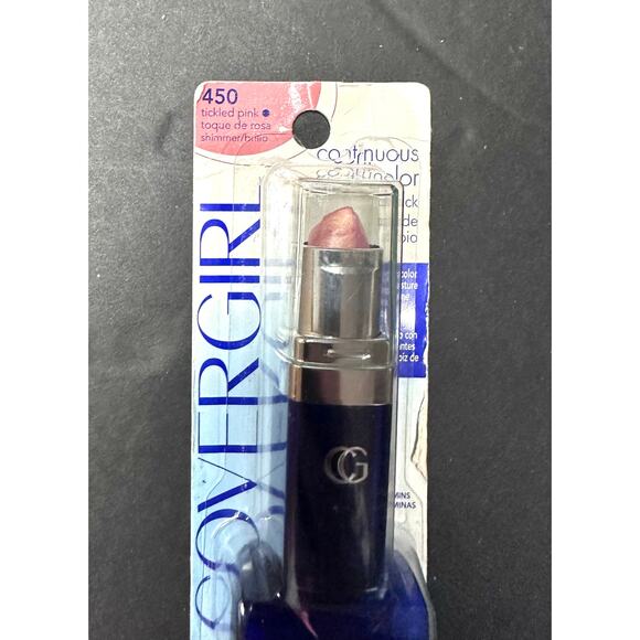 Covergirl Continuous Color Long Wearing Lipstick TICKLED PINK 450 discontinued - Picture 2 of 6